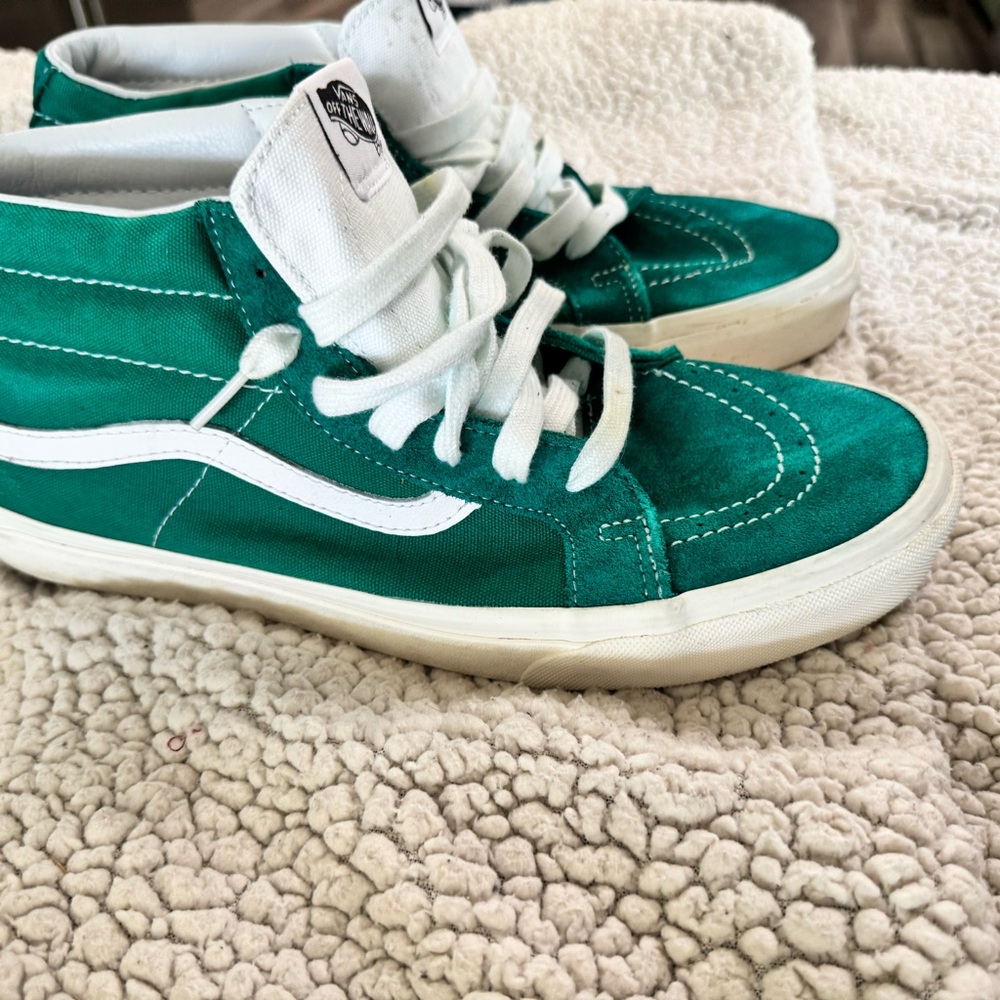 Vans SK8-HI Green with White